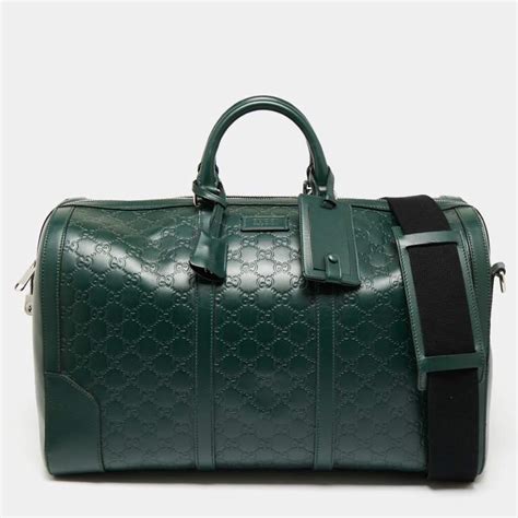 gucci guccissima duffle bag|gucci duffle bag used.